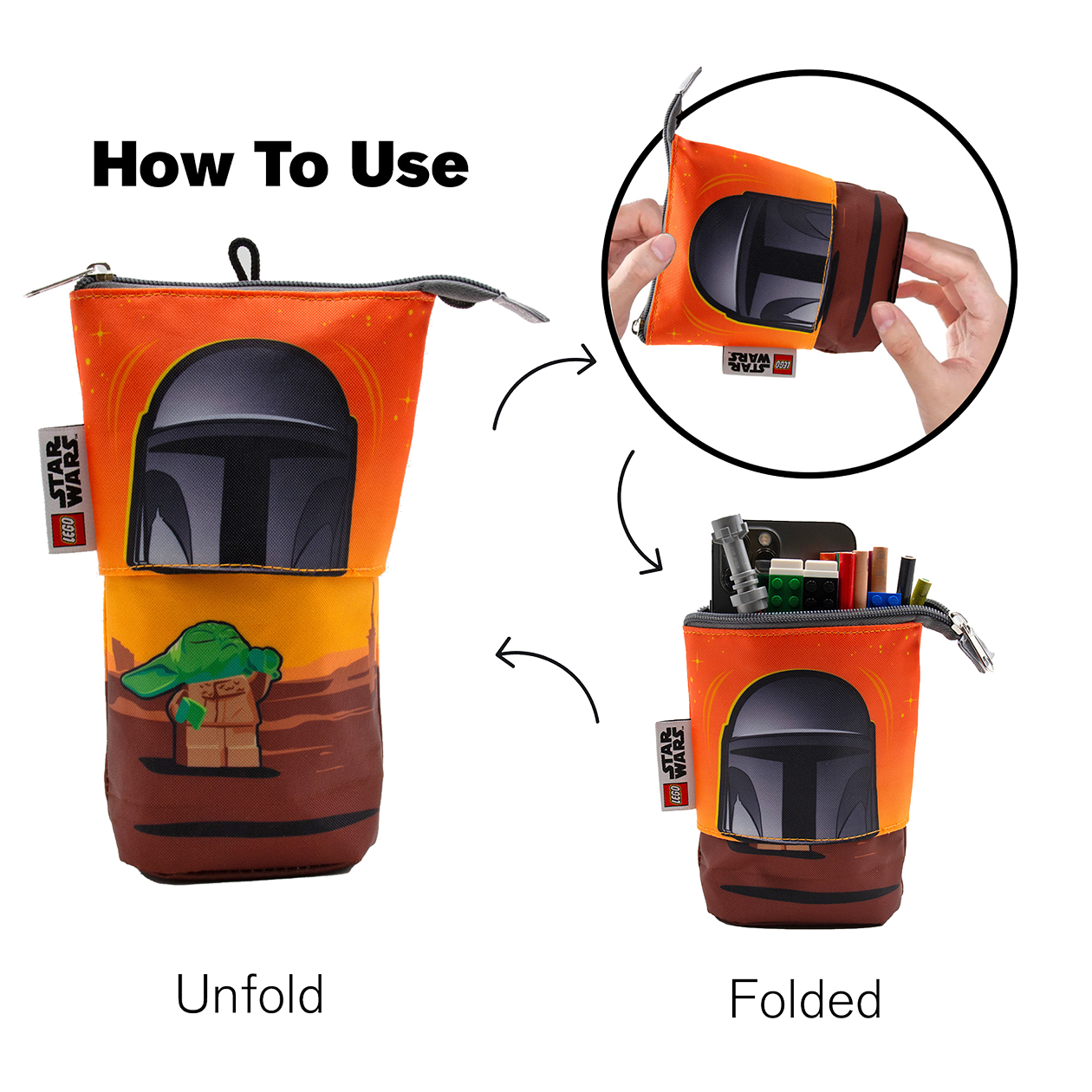 LEGO®Star Wars™The Mandalorian™ Penalhus pop-up