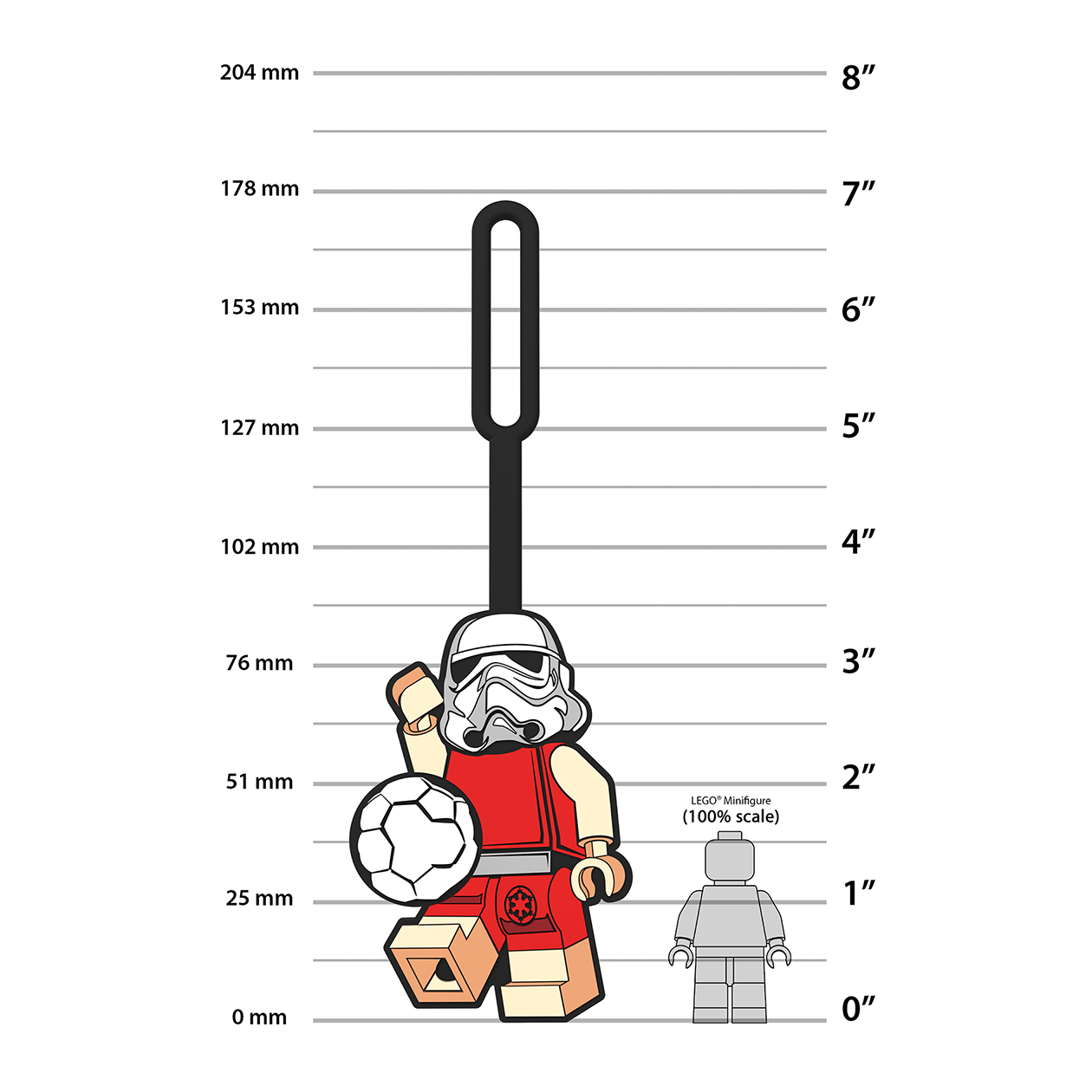LEGO® STAR WARS™ Bag Tag Stormtrooper - Holiday