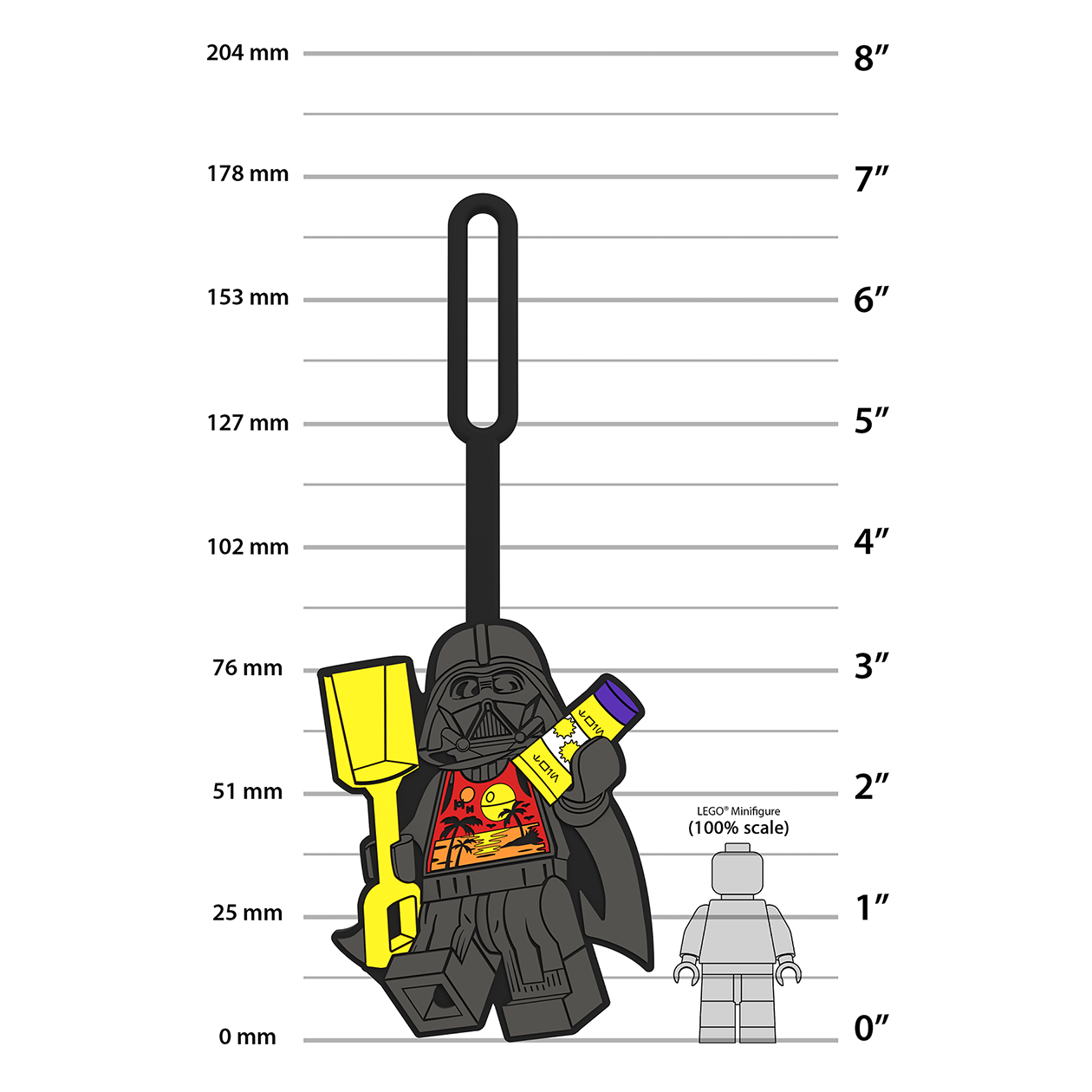 LEGO® STAR WARS™ Bag Tag Darth Vader™ - Holiday