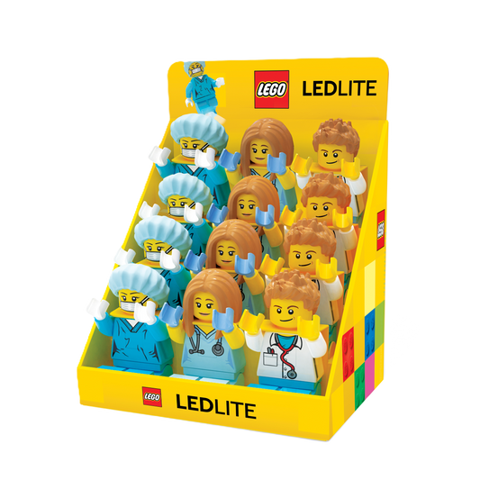 LEGO LED Ficklampor Diskdisplay Medicals CDU 12 p