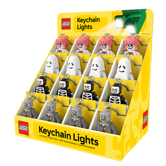 LEGO® Minifigures™ LED Keychain CDU 16 pcs. Halloween