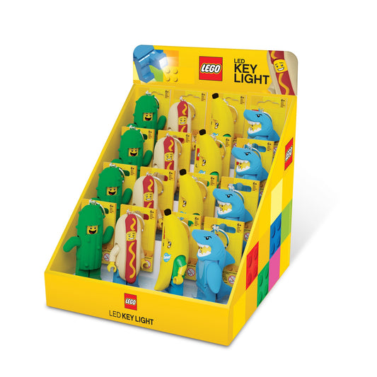LEGO LED Disk Display Kakt/HotD/Banana/Shark 16 ass