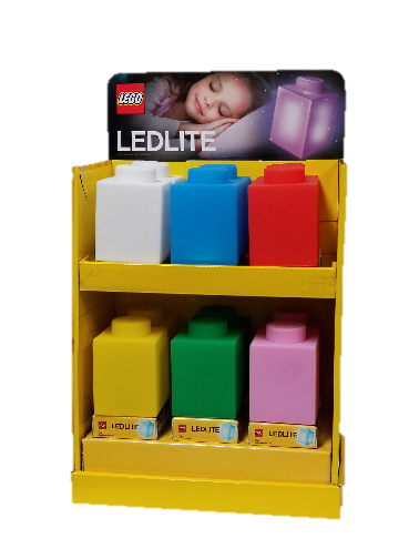 LEGO nattlampsdisplay 12 st