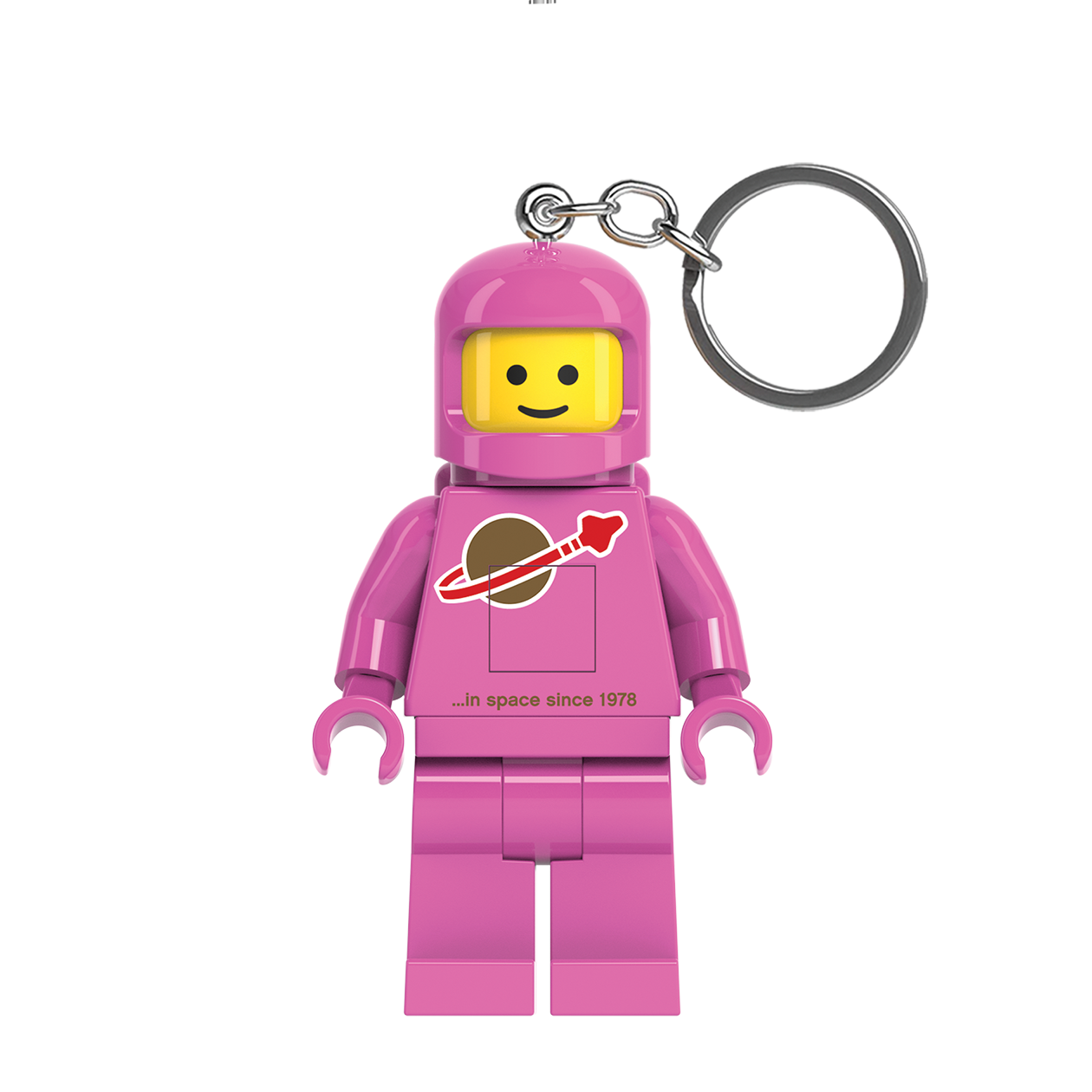 LEGO® Minifigures™ LED Keychain Astronaut Pink