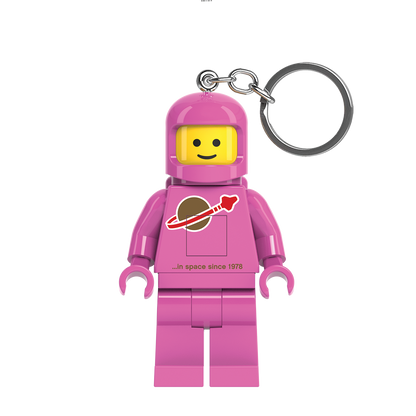 LEGO® Minifigures™ LED-nyckelring Astronaut Rosa