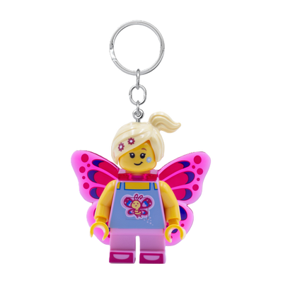 LEGO Sommerfugl  Pigen LED Nøglering