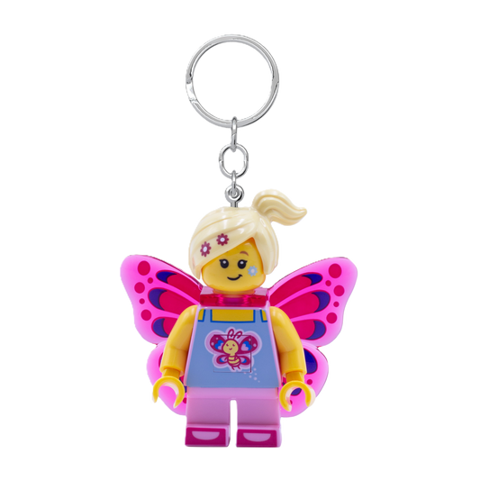LEGO Butterfly Girl LED Keyring