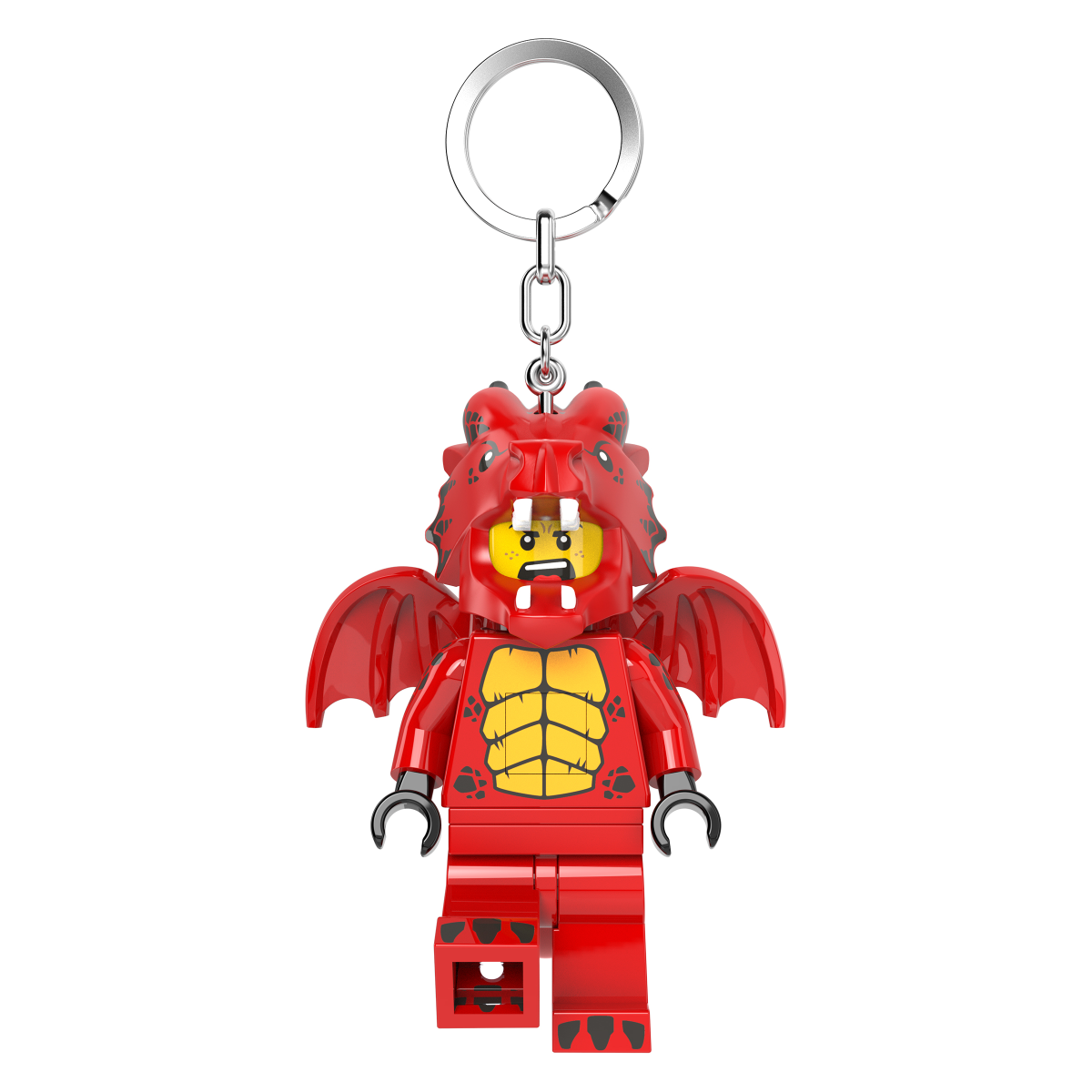 LEGO® Minifigures™ LED-ljusnyckelring Dragon Suit Guy