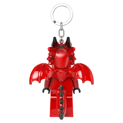 LEGO® Minifigures™ LED-ljusnyckelring Dragon Suit Guy