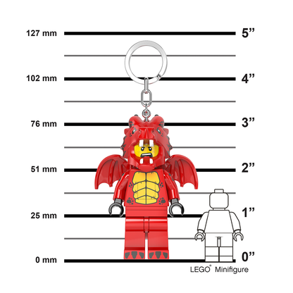 LEGO® Minifigures™ LED Light Keychain Dragon Suit Guy