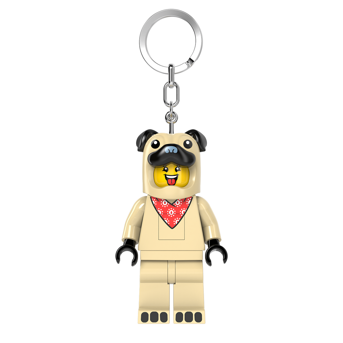 LEGO® Minifigures™ Nøglering Light Pug