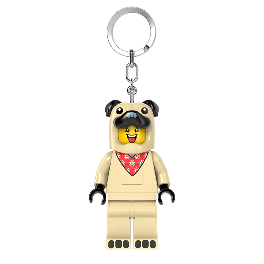 LEGO® Minifigures™ Keychain Light Pug