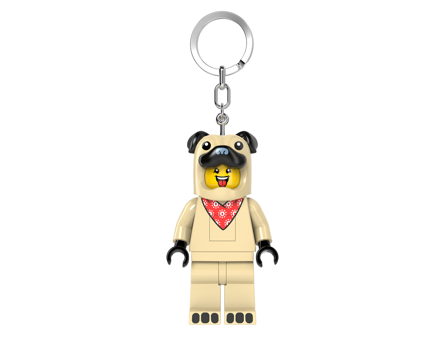 LEGO® Minifigures™ Ljus mops för nyckelring - NY