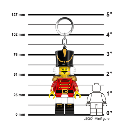 LEGO® Minifigures™ nyckelring LED-ljus-Nötknäppare