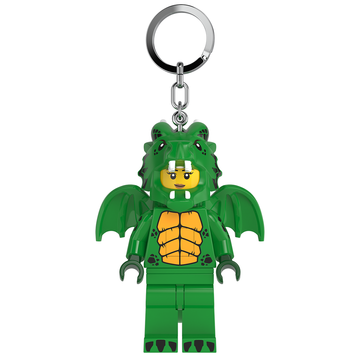 LEGO® Minifigures™Keychain Light Green Dragon Girl