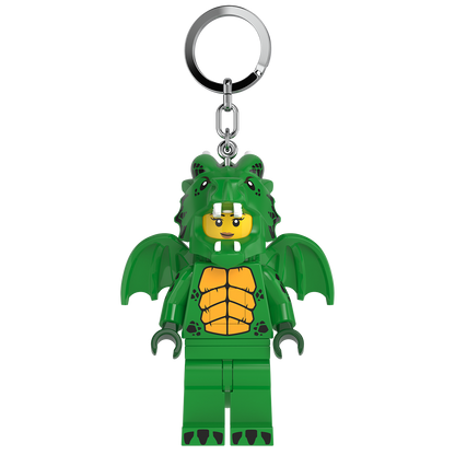 LEGO® Minifigures™Keychain Light Green Dragon Girl