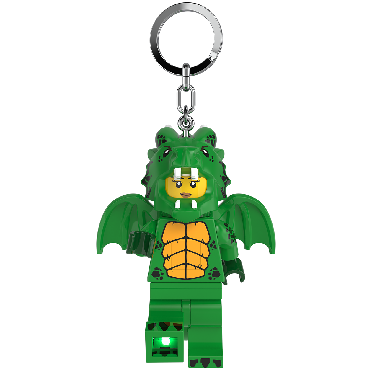 LEGO® Minifigures™Keychain Light Green Dragon Girl