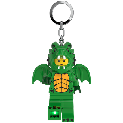 LEGO® Minifigures™Keychain Light Green Dragon Girl