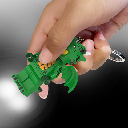 LEGO® Minifigures™Keychain Light Green Dragon Girl