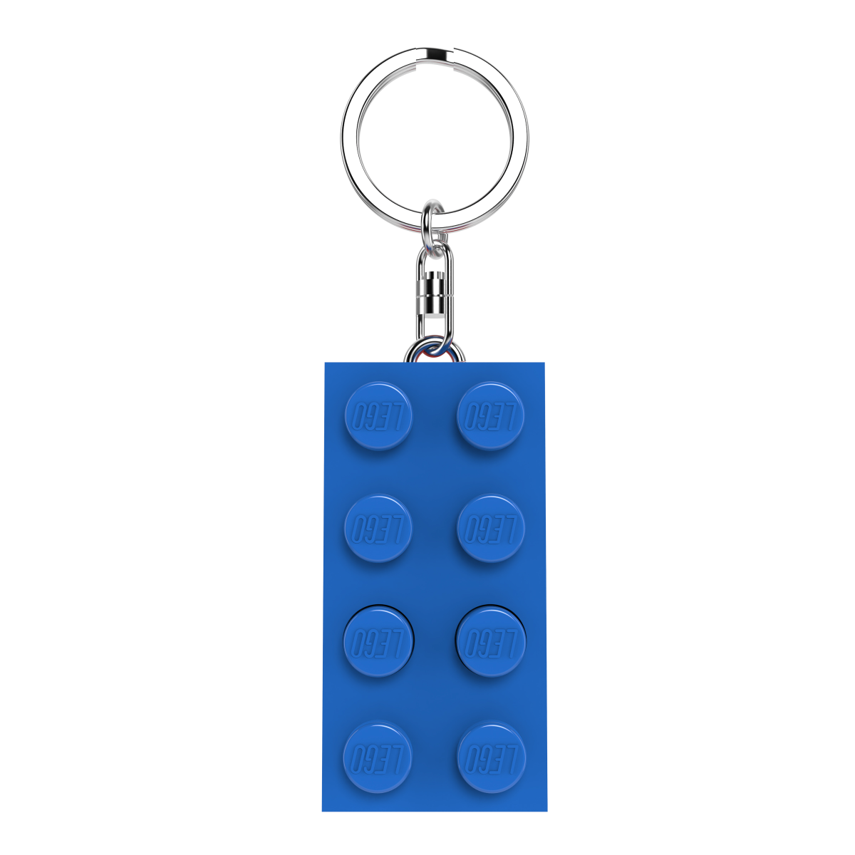 LEGO® Minifigurines™ Keychain Light 2x4 Brick Blue