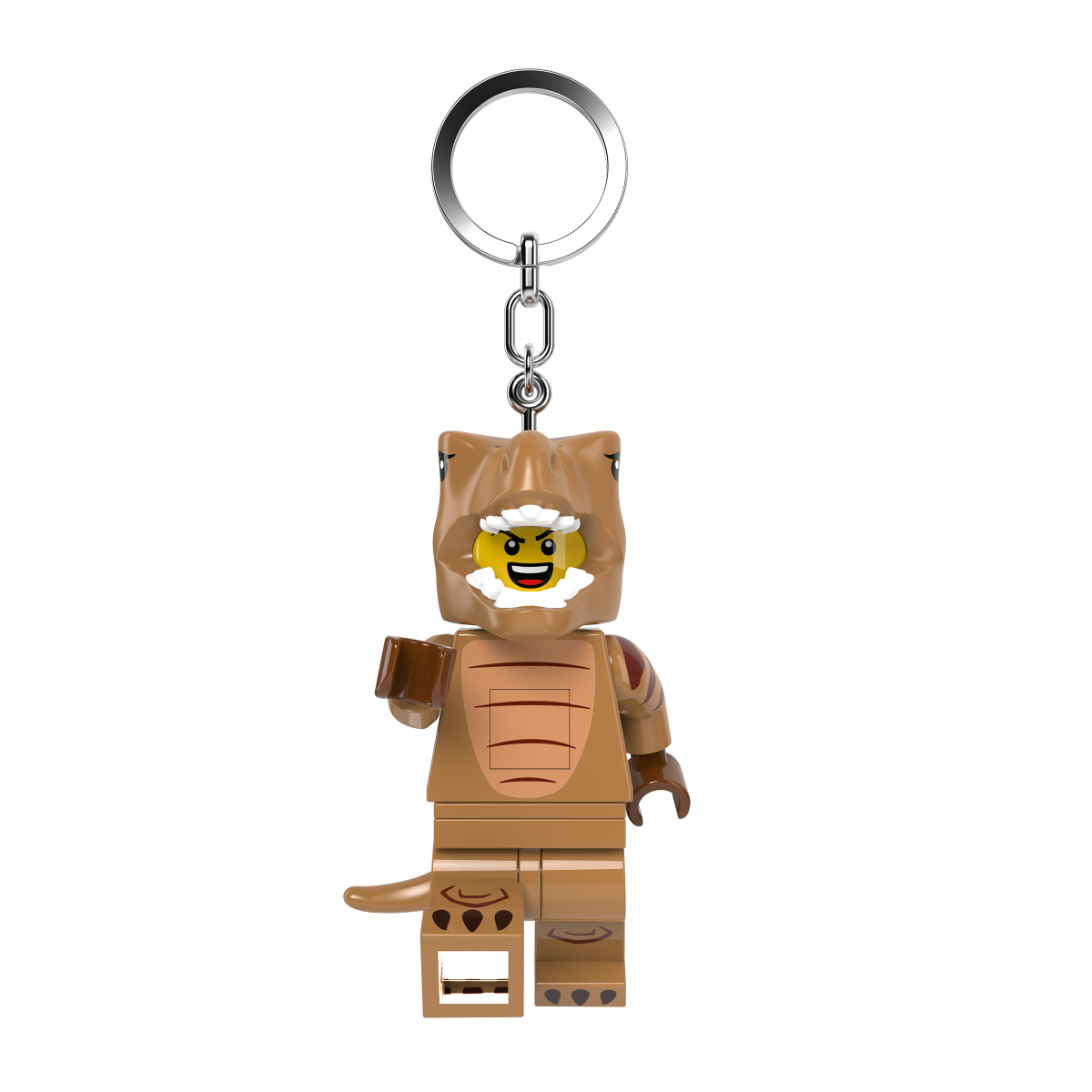 LEGO® Minifigurines™ Nyckelring Lätt T-Rex kostymfläkt