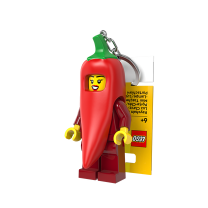 LEGO® Minifigures™ LED Keychain Chili Costume