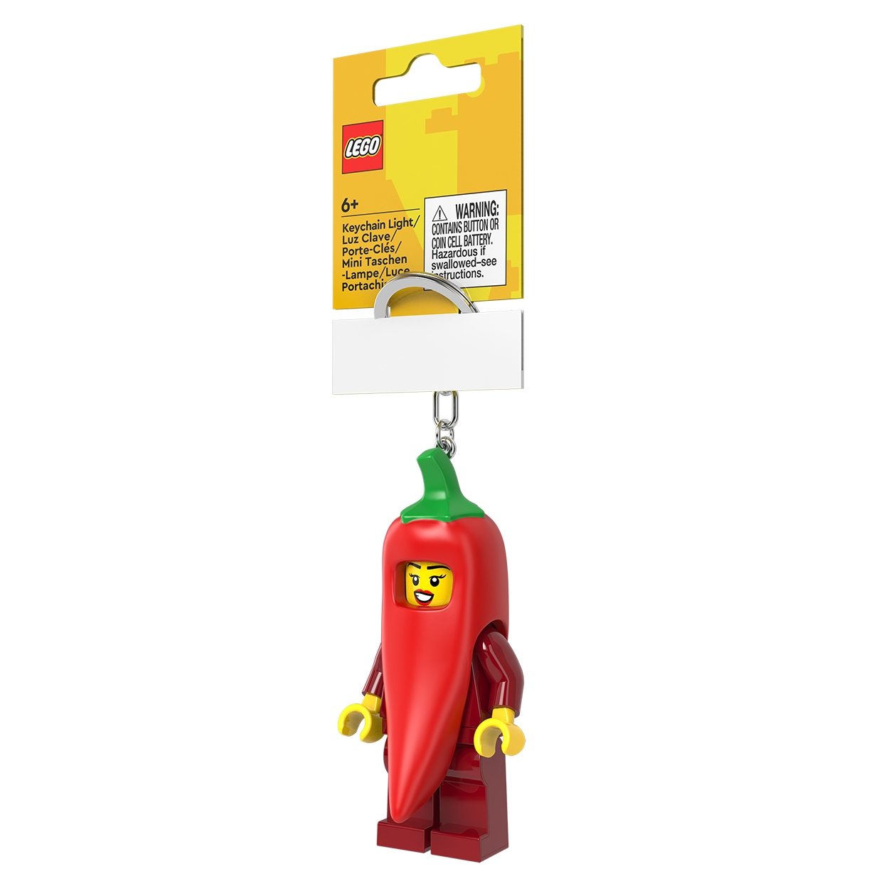 LEGO® Minifigures™ LED Keychain Chili Costume