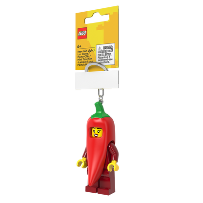 LEGO® Minifigures™ LED Keychain Chili Costume