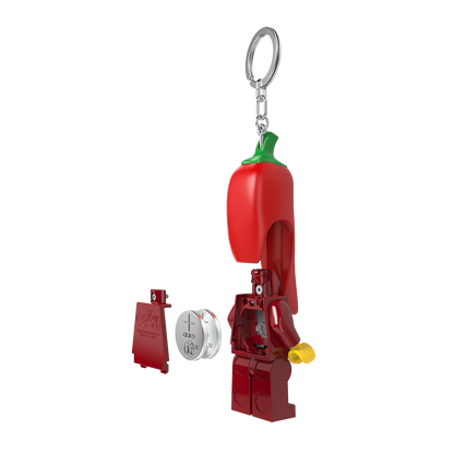 LEGO® Minifigures™ LED Keychain Chili Costume