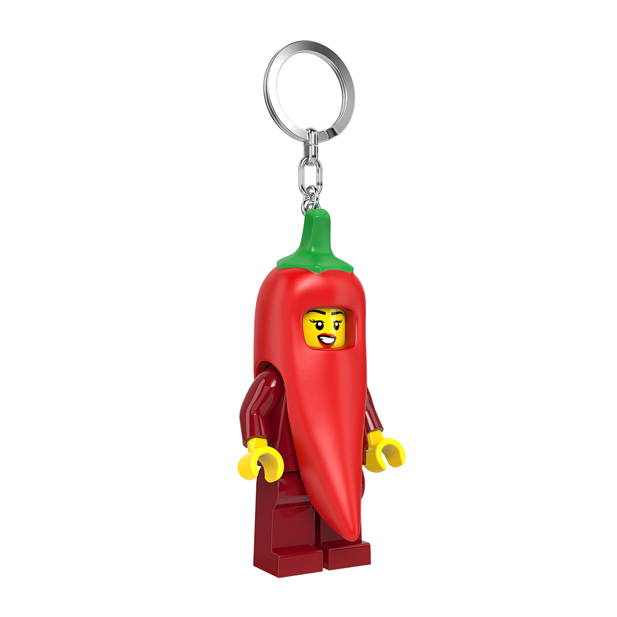 LEGO® Minifigures™ LED Keychain Chili Costume