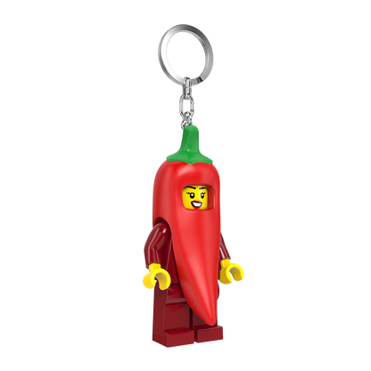 LEGO® Minifigures™ LED Keychain Chili Costume