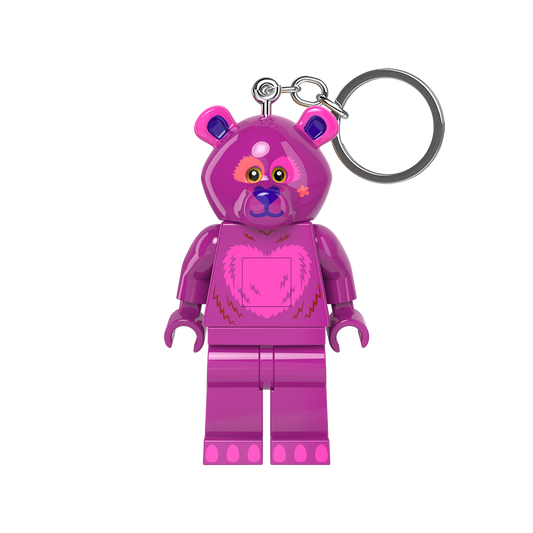 LEGO® Minifigurer™ LED Nøglering Kærligheds Bamse