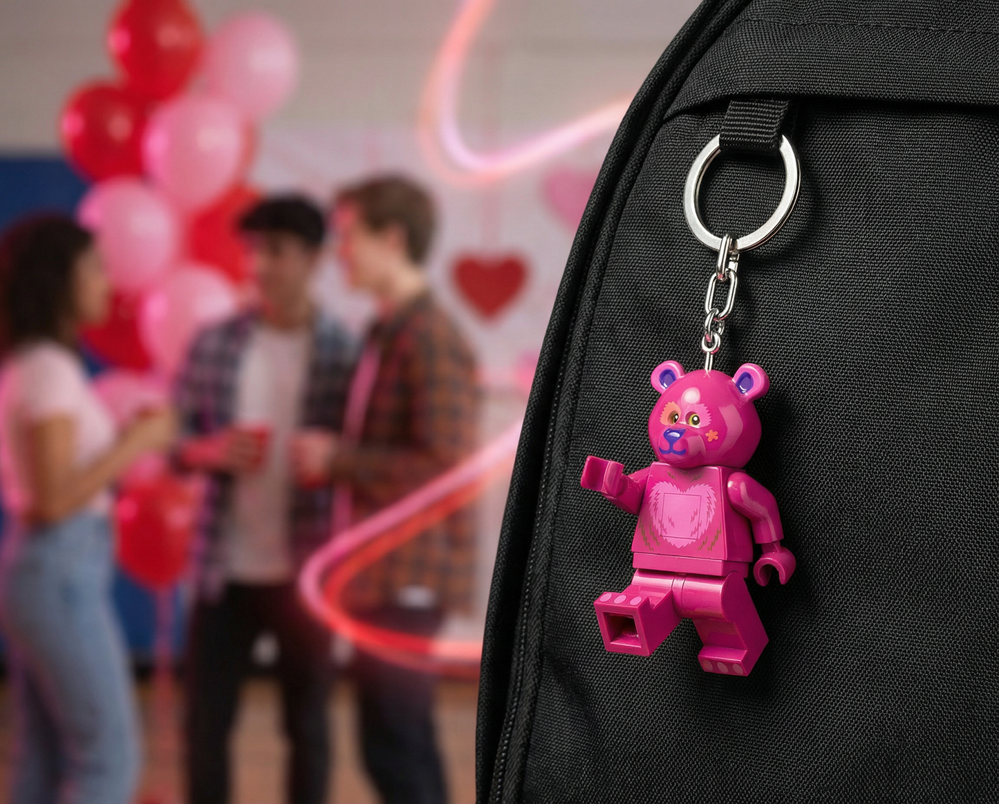 LEGO® Minifigures™ LED Keychain Love Teddy Bear