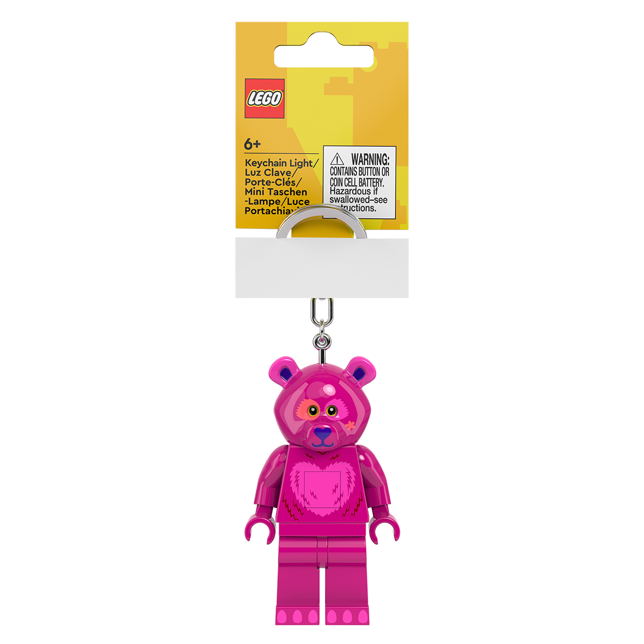 LEGO® Minifigures™ LED Keychain Love Teddy Bear