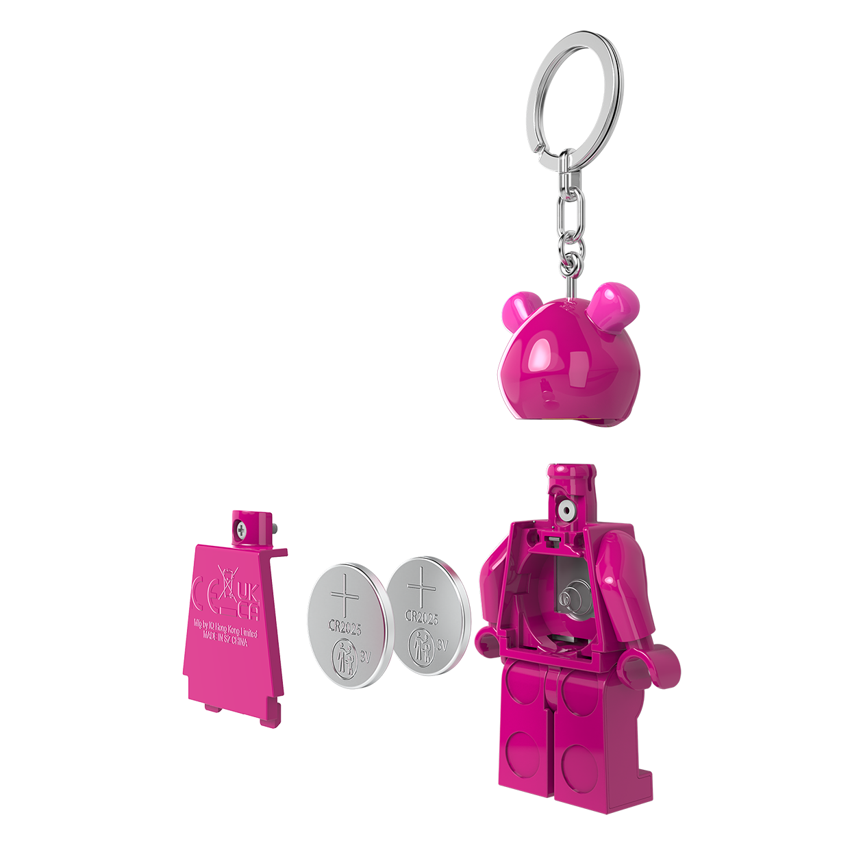 LEGO® Minifigures™ LED Keychain Love Teddy Bear