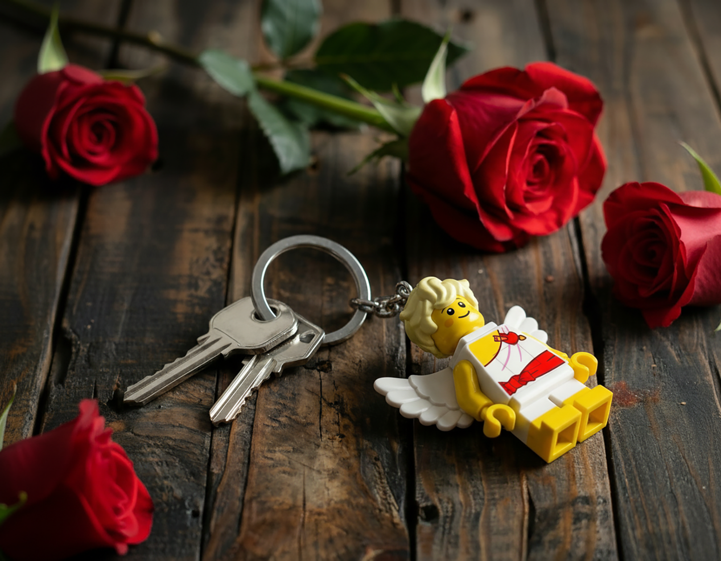 LEGO® Minifigures™ LED Keychain Cupid