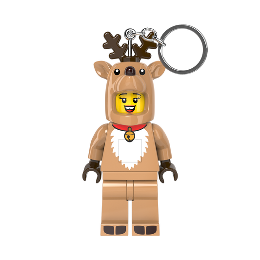LEGO® Minifigurer™ LED Nøglering Rensdyr Kostume