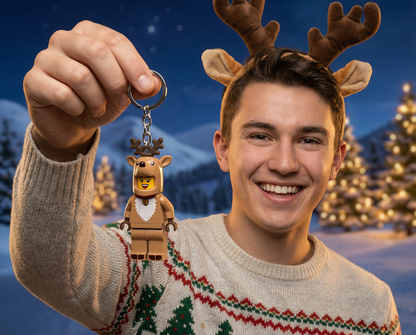 LEGO® Minifigures™ LED Keychain Reindeer Costume
