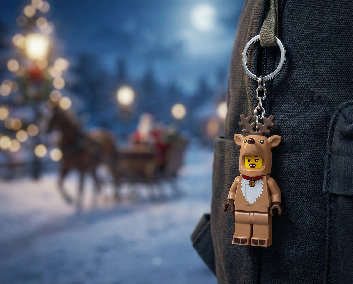 LEGO® Minifigures™ LED Keychain Reindeer Costume