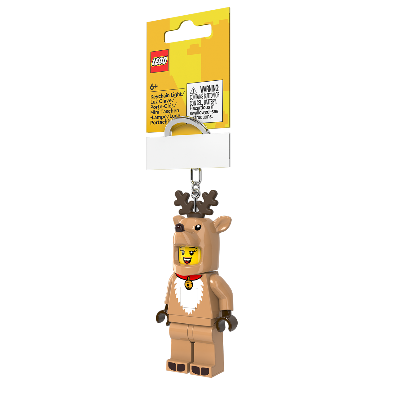 LEGO® Minifigures™ LED Keychain Reindeer Costume