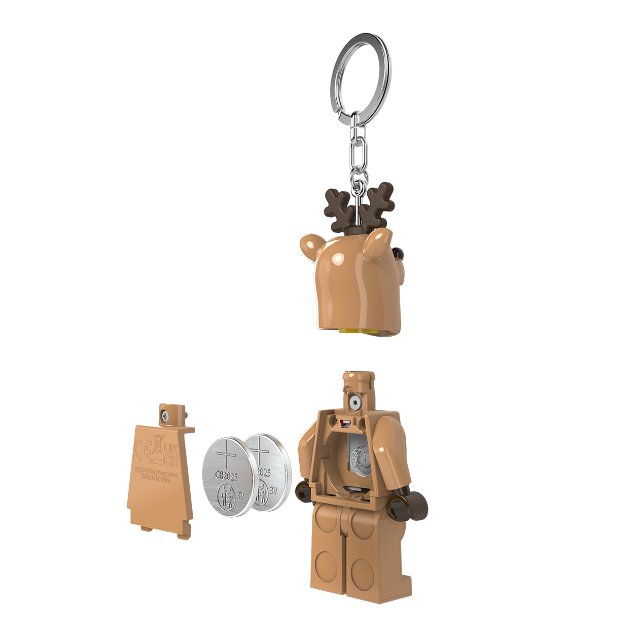 LEGO® Minifigures™ LED Keychain Reindeer Costume