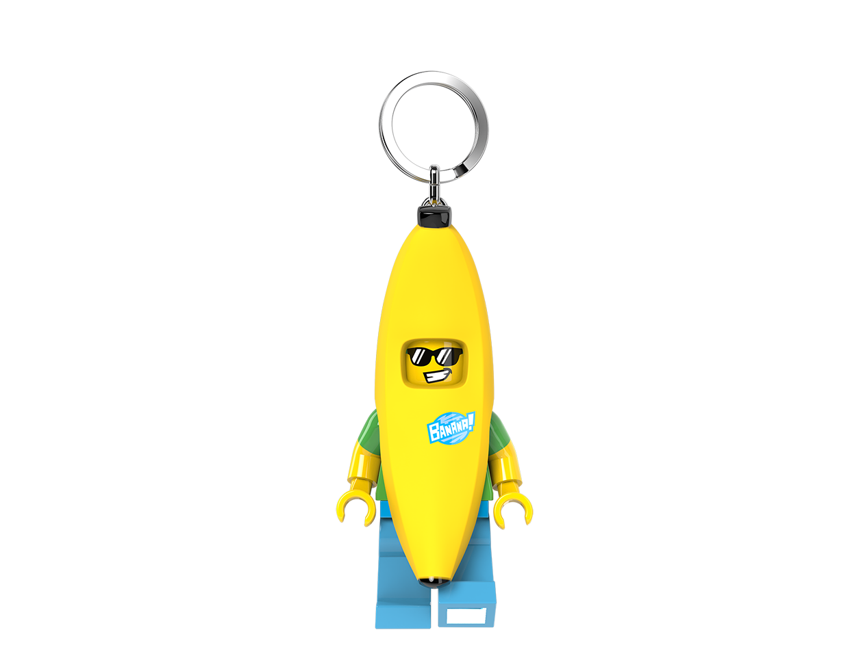 LEGO Bananfyr LED Nøglering