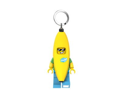 LEGO Bananfyr LED Nøglering