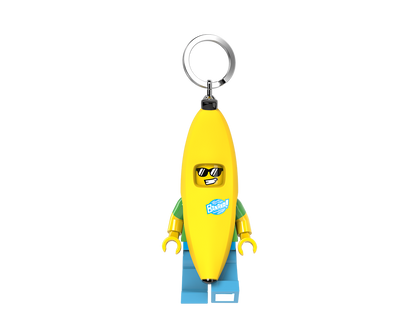 LEGO Bananfyr LED Nøglering
