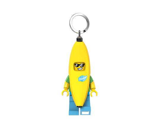 LEGO Bananfyr LED Nøglering