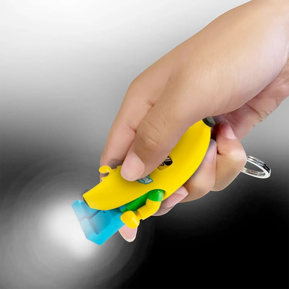 LEGO Bananfyr LED Nøglering