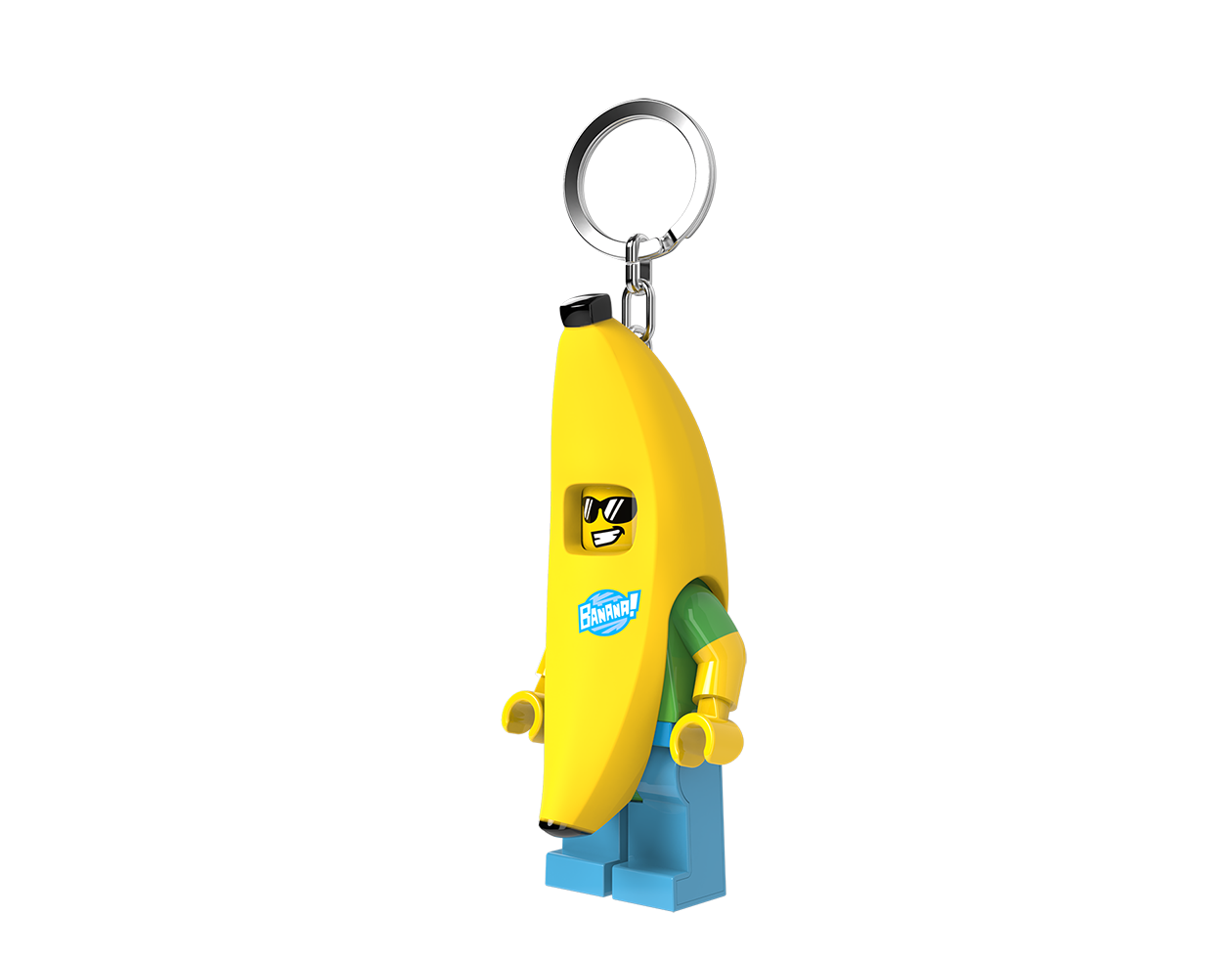 LEGO Bananfyr LED Nøglering