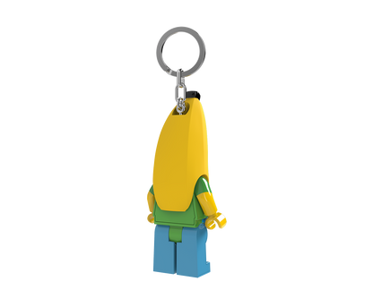 LEGO Bananfyr LED Nøglering