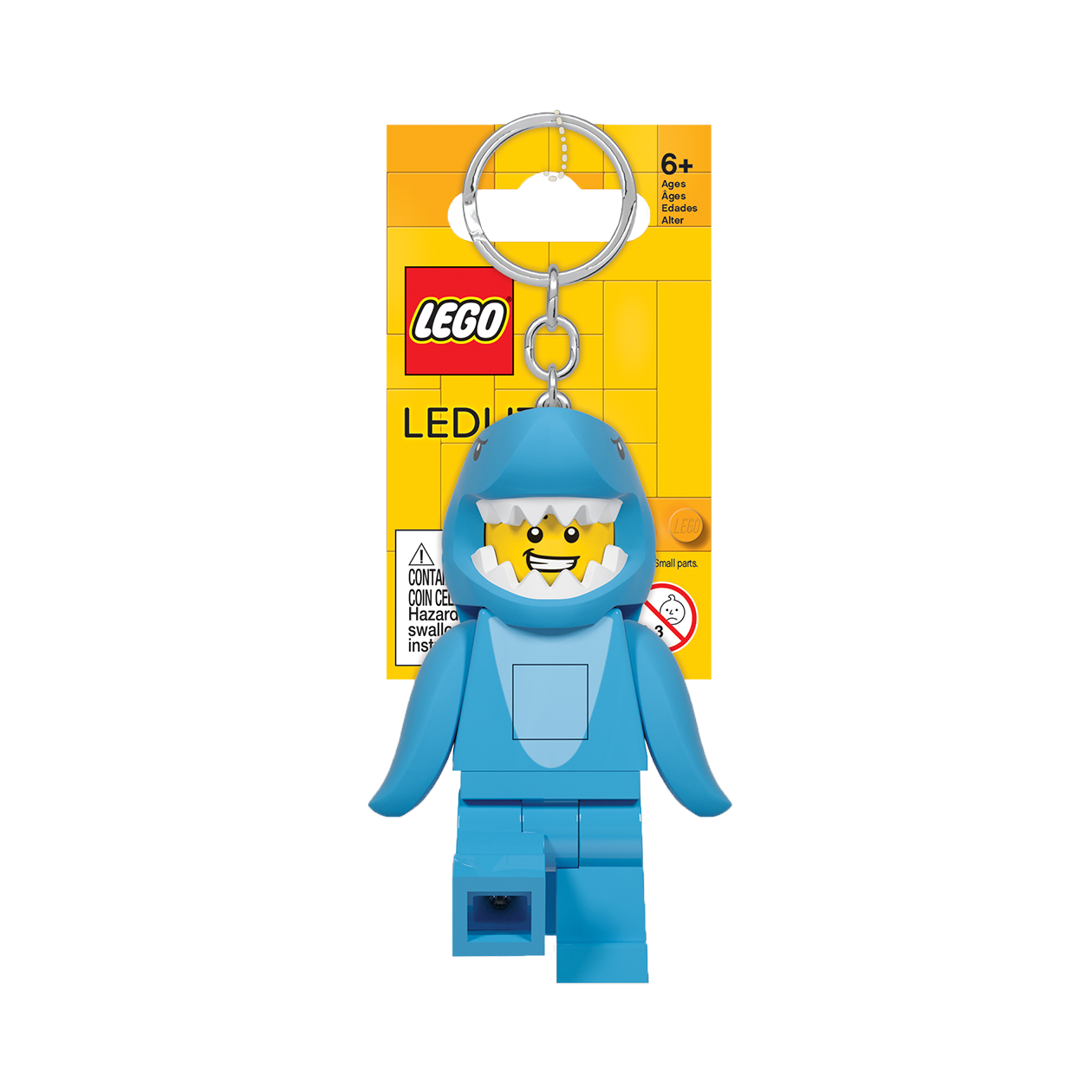 LEGO Hajfyr LED Nøglering