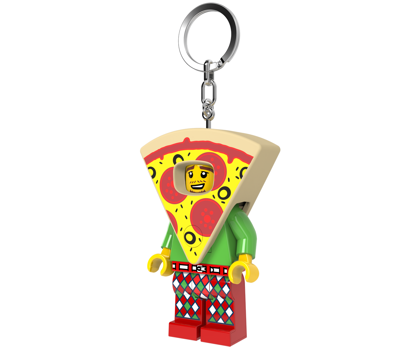 LEGO Pizzaman LED Keychain